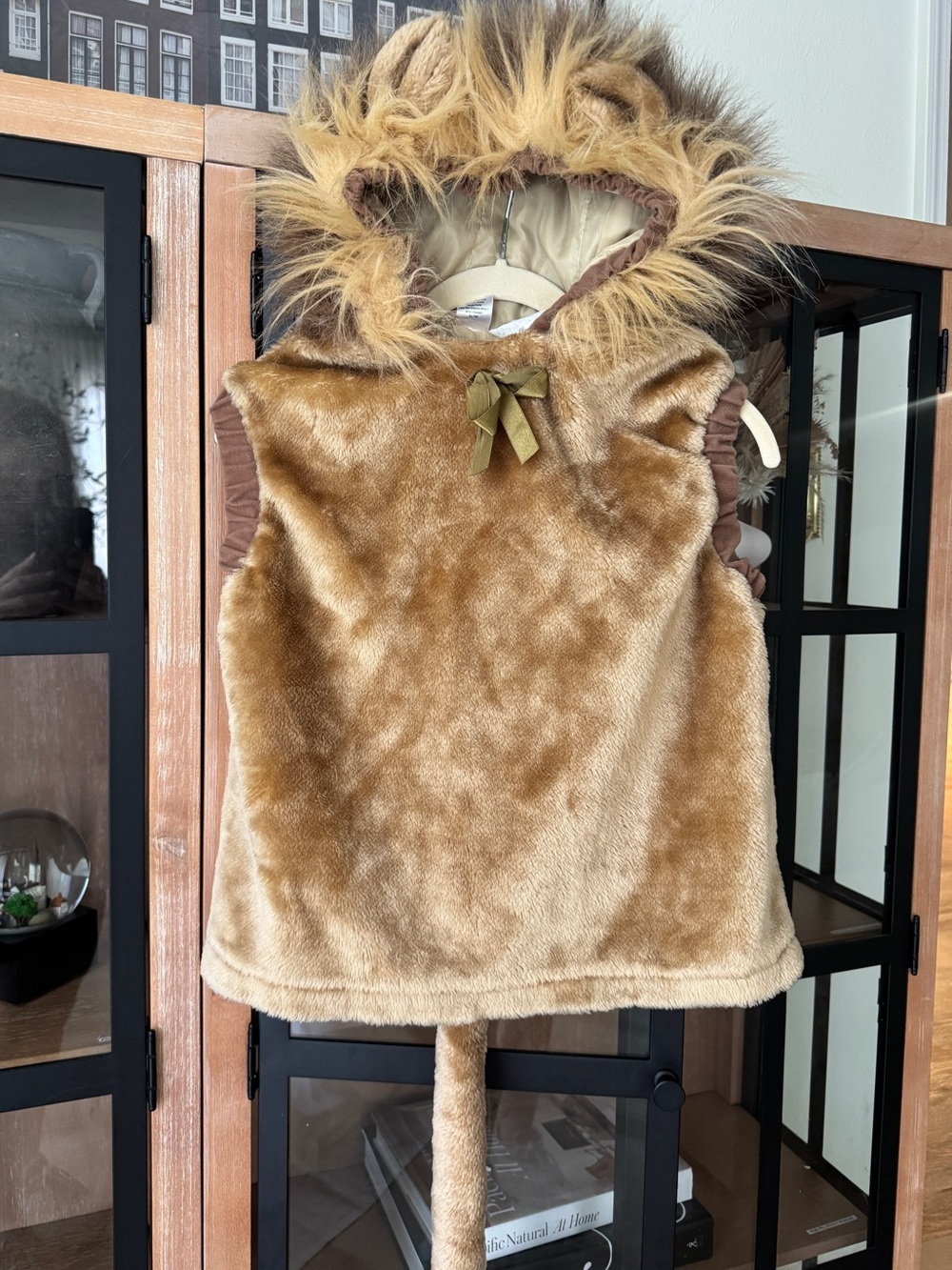 Vintage 1999 Lion costume toddler mane dress bubble halloween animal wizardof oz